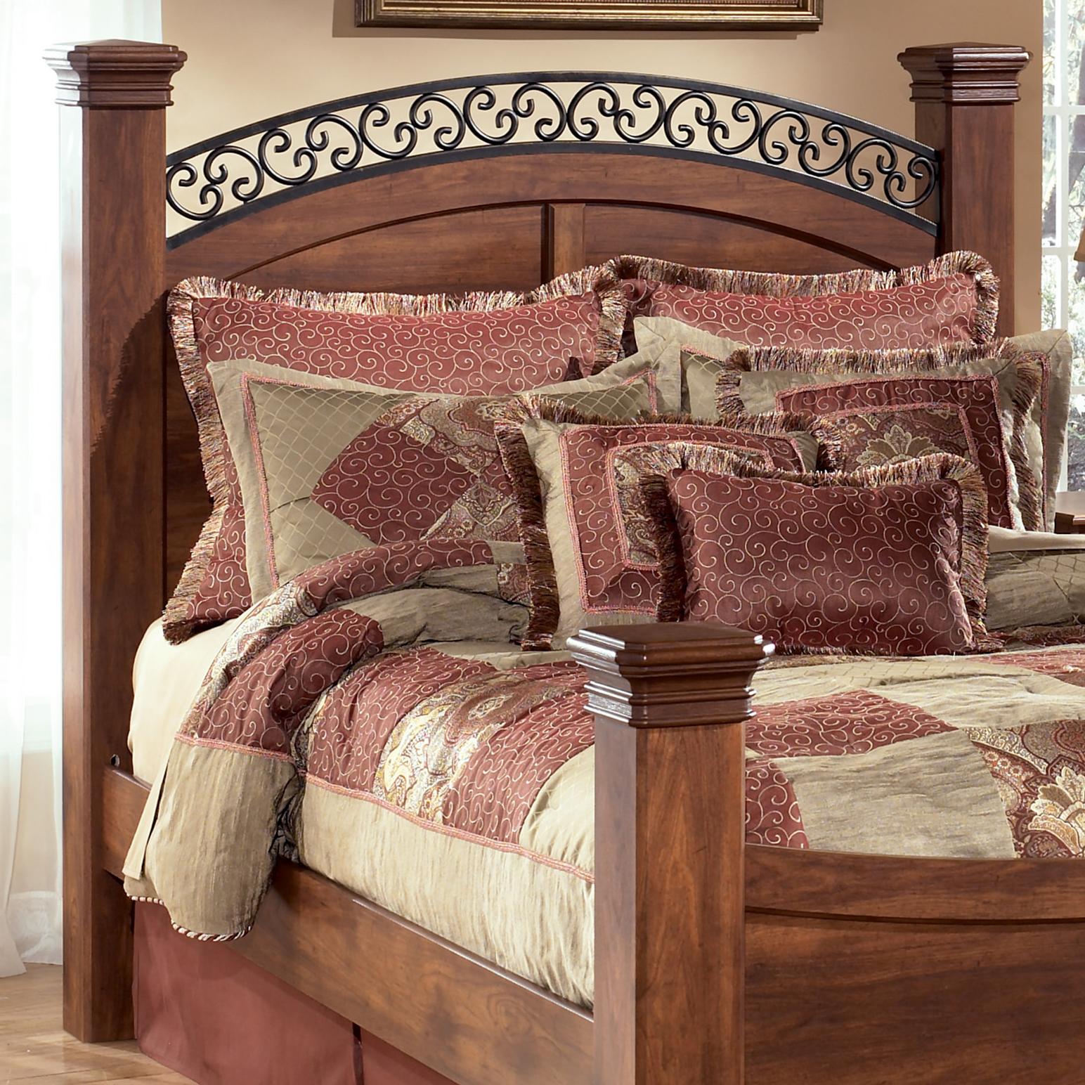 Signature Design by Ashley Timberline Queen Poster Headboard Panel